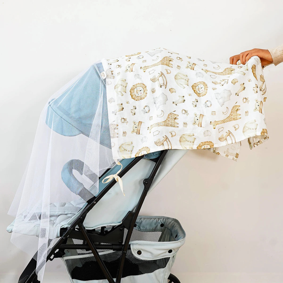 Couverture bébé d'allaitement-poussette