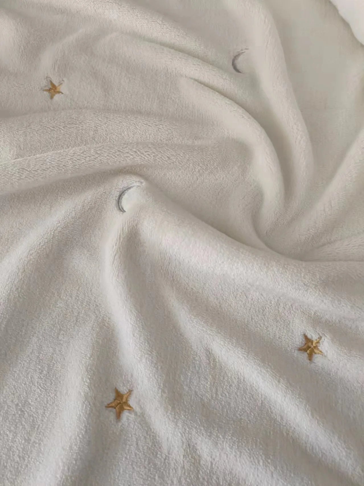 Couverture de bébé en flanelle étoile