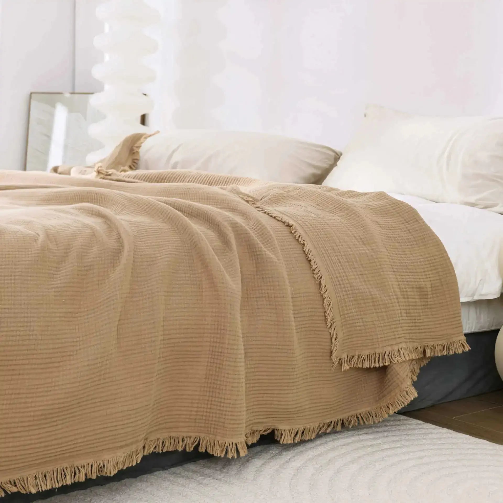 Couverture en coton doux