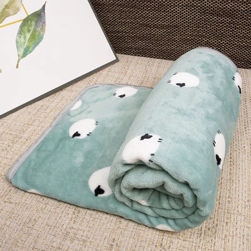 Couverture en flanelle douce pour chien et chat6