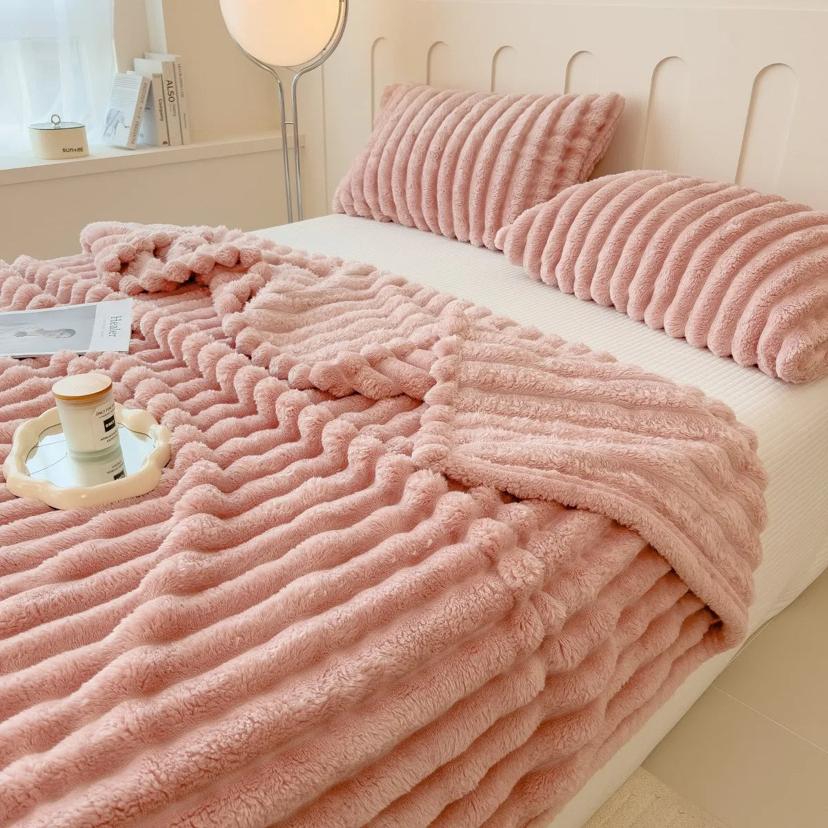 Couverture rose