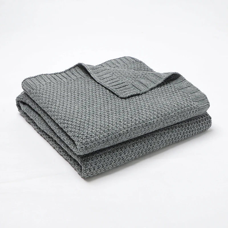 Couverture pour bébé tricot