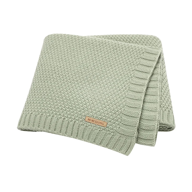 Couverture pour bébé tricot