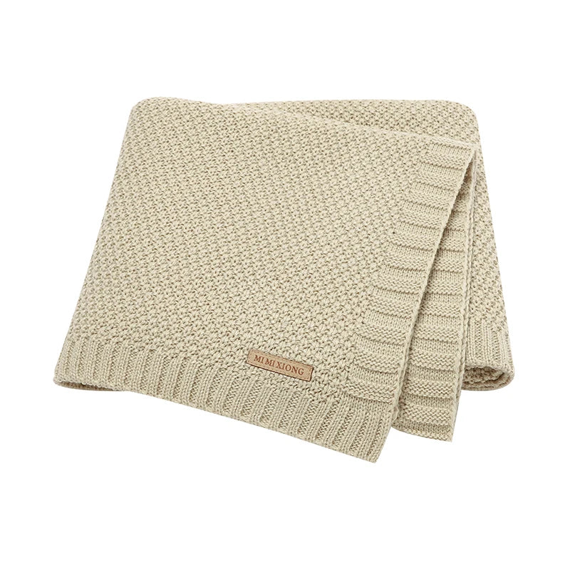Couverture pour bébé tricot