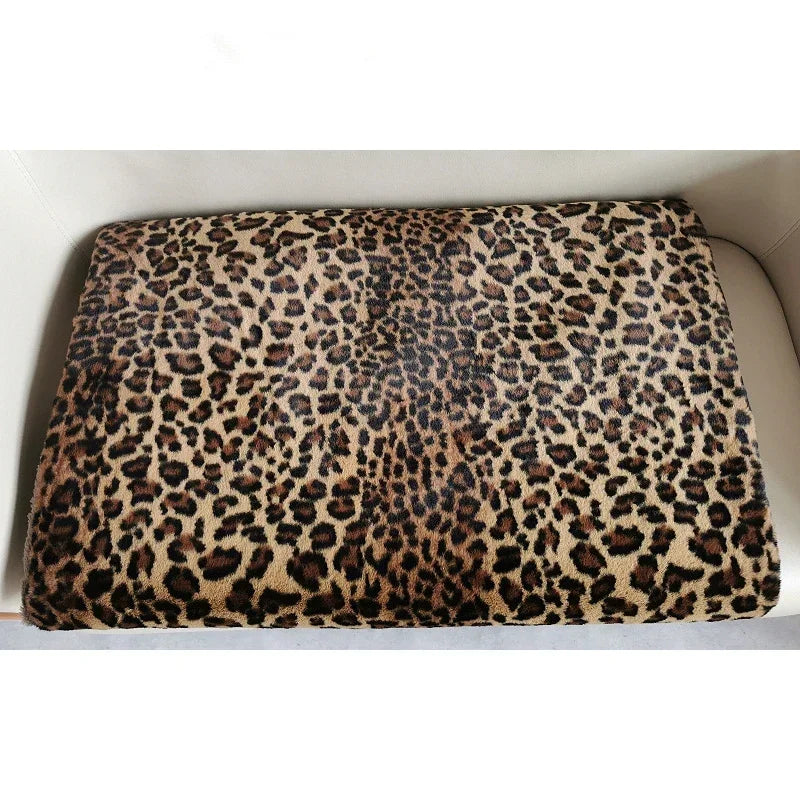 Couverture léopard de luxe