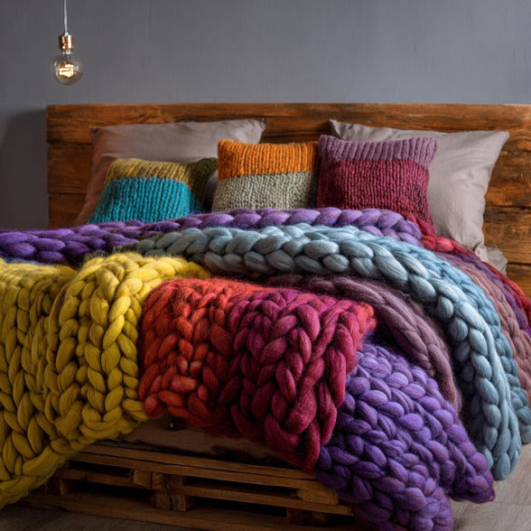 Les couvertures en laine mérinos (qualité naturelle, chaleur, légèreté) - Couvertures Cosy