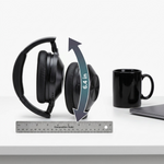 Sharp HP-60 Over-Ear Wireless Headphones with Active Noise Cancellation & 20-Hour Battery Life - Vignette | Home Cozy Nest