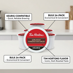 Tim Hortons Dark Roast Coffee K-Cup Pods – Rich & Bold Flavor, 24 Pack - Vignette | Home Cozy Nest