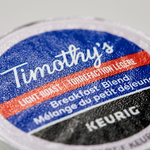 COFFEE-K CUP TIMOTHY'S BREAKFAST BLEND LIGHT ROAST-06771 24/BX - Vignette | Home Cozy Nest