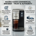Keurig Brewer (Commercial) - Keur Brwr K2550 Ca - Vignette | Home Cozy Nest