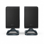 Sharp HT-SPR52021-BK Wireless Rear Surround Speakers - 200W Peak Dolby Atmos Up-Firing Drivers - Vignette | Home Cozy Nest