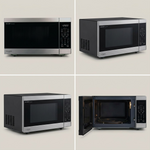 SHARP SMC1664KSC Carousel Countertop Microwave Oven – 1.6 cu. ft. 1100W Stainless Steel - Vignette | Home Cozy Nest