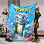 Couverture de camping moelleuse Pokémon pour enfants - Vignette | Couvertures Cosy