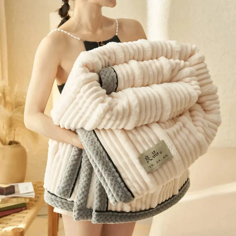 Couverture Chaude et Douce