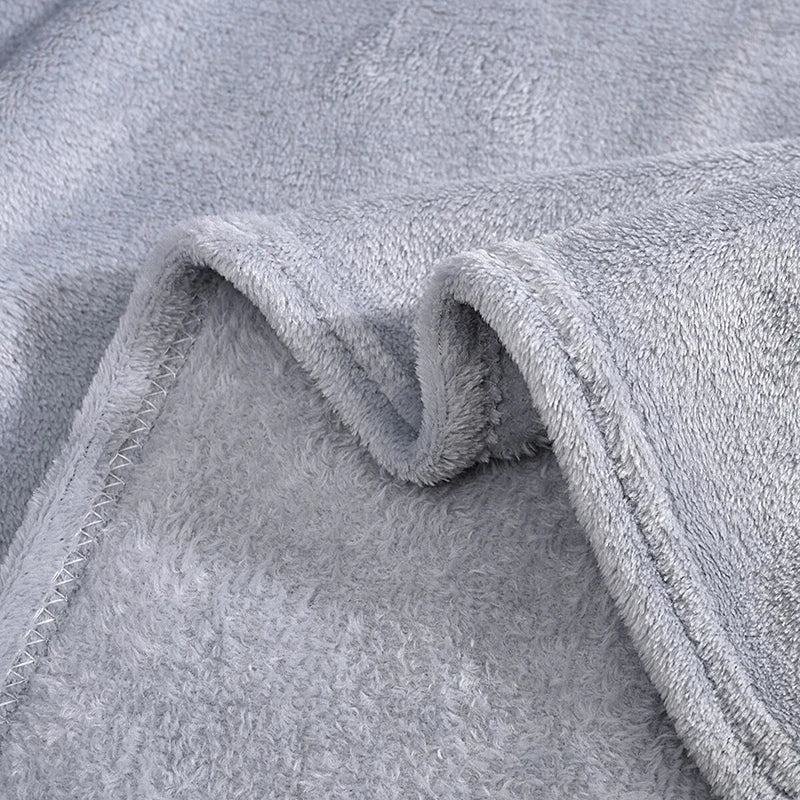 Couverture Chaude gris