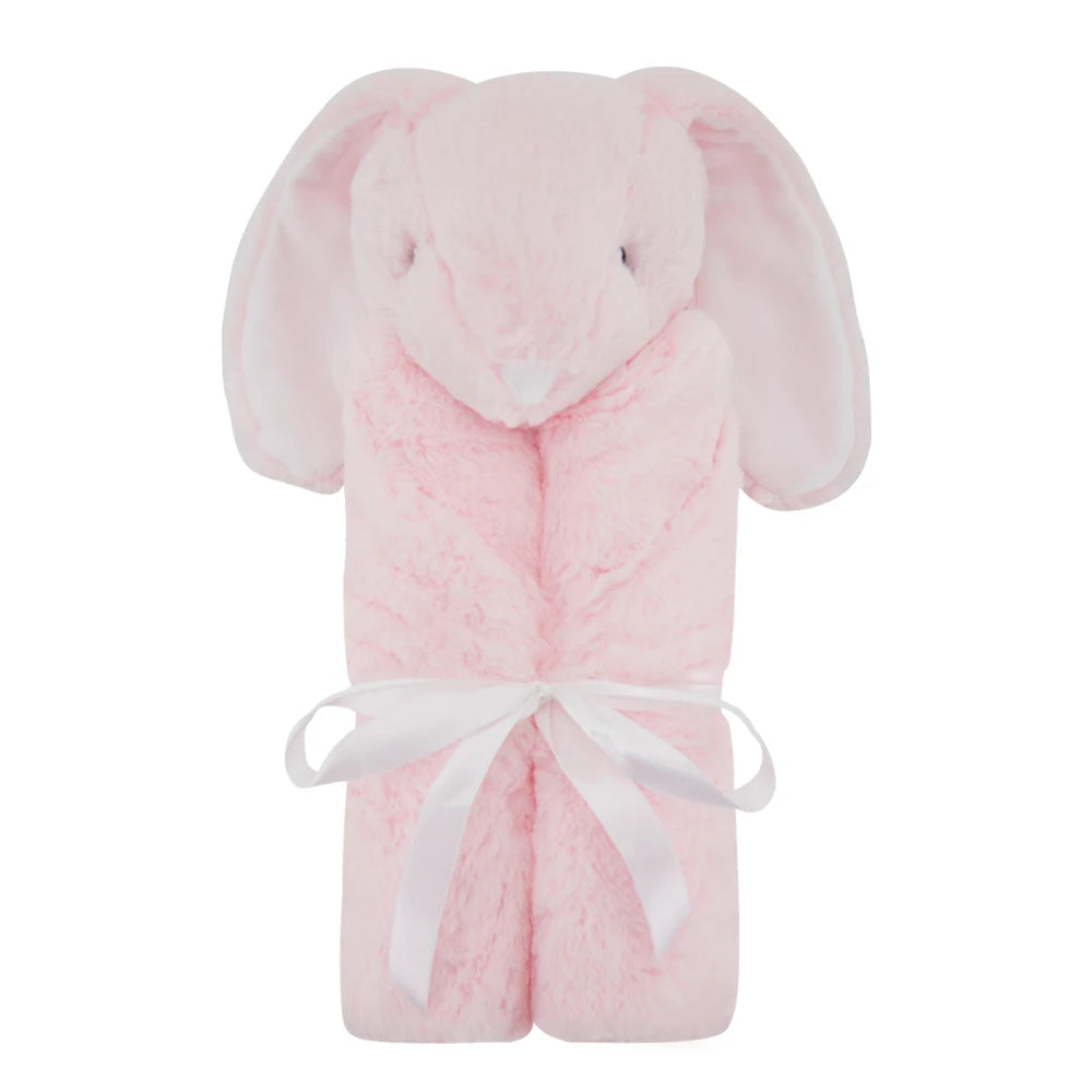 Couverture Doudou éléphant rose