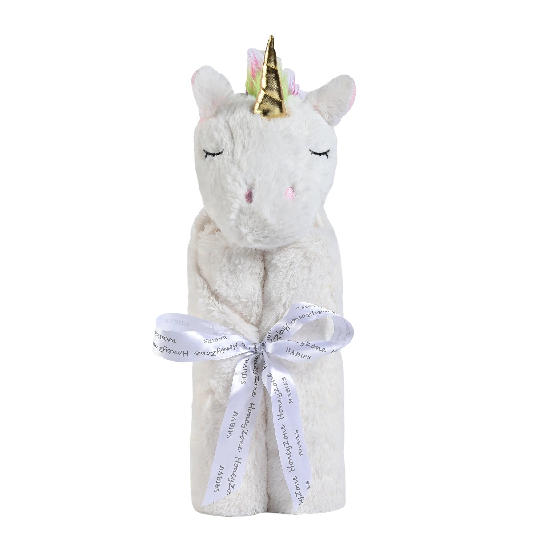 Couverture Doudou licorne blanc