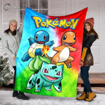 Couverture de camping moelleuse Pokémon pour enfants - Vignette | Couvertures Cosy