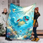 Couverture de camping moelleuse Pokémon pour enfants - Vignette | Couvertures Cosy
