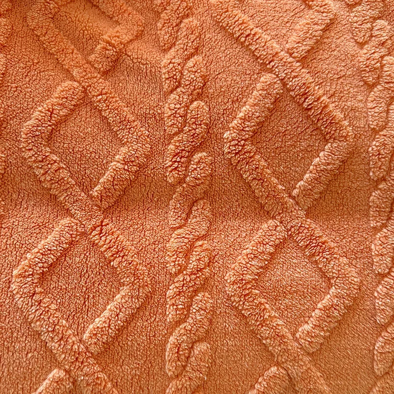 Couverture Polaire orange