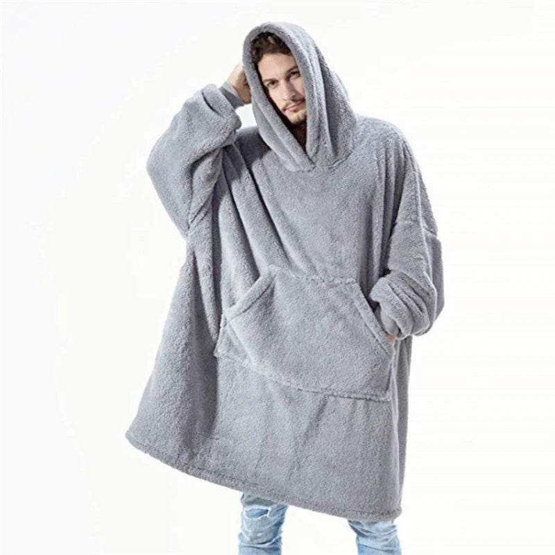 Couverture Pull gris