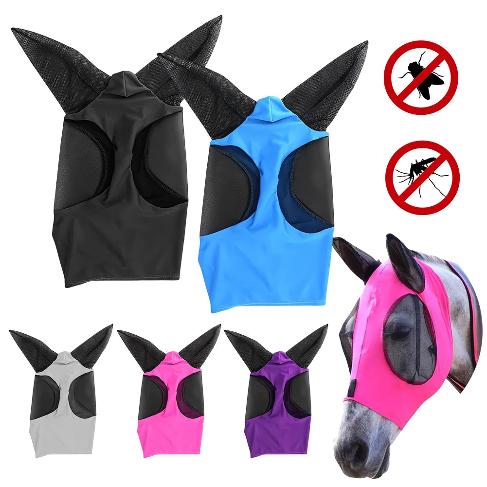 Couverture anti mouche pour cheval demo