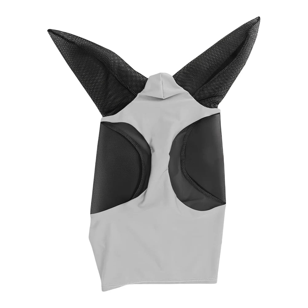 Couverture anti mouche pour cheval gris