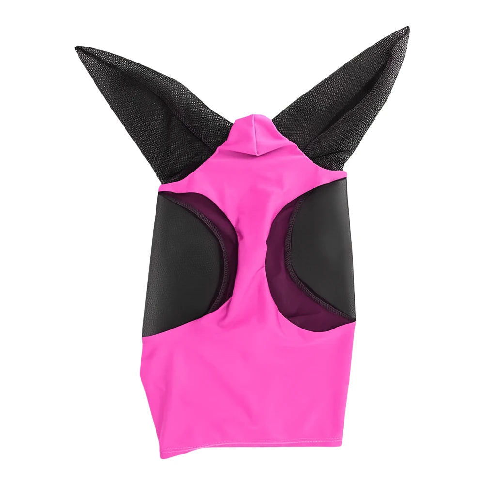Couverture anti mouche pour cheval rose