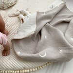Couverture bébé brodée - Vignette | Couvertures Cosy