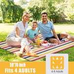 Grande Couverture Pliable de Plage, Camping, pique-nique ou la Randonnée - Vignette | Couvertures Cosy