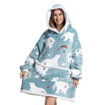 Couverture à capuche pour bébé, enfants et adultes - Vignette | Couvertures Cosy
