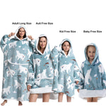 Couverture à capuche pour bébé, enfants et adultes - Vignette | Couvertures Cosy