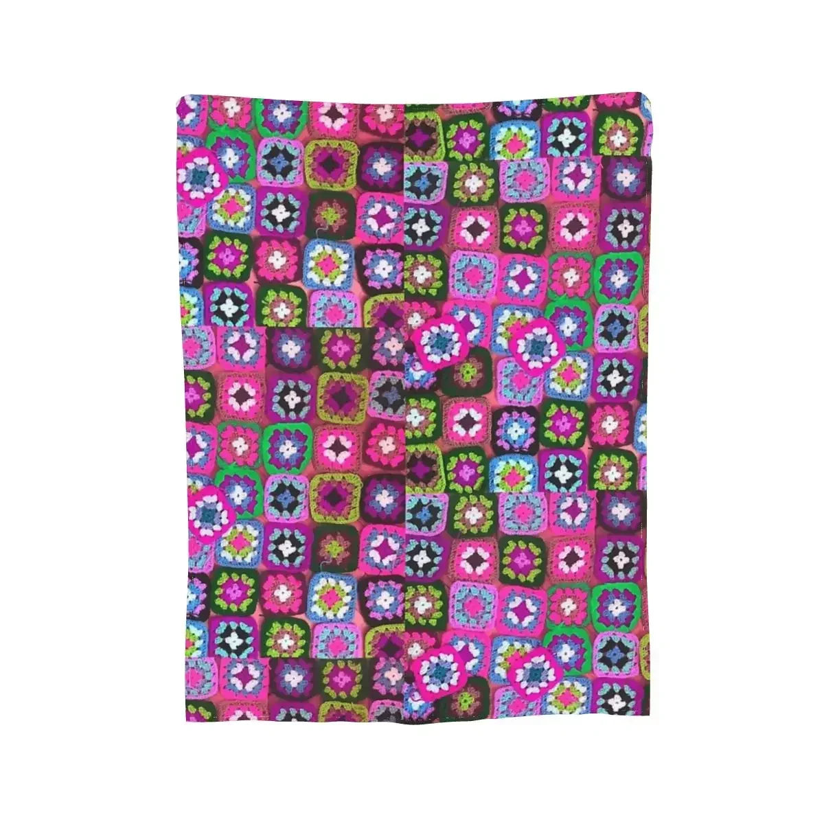 Couverture chaude au crochet 9
