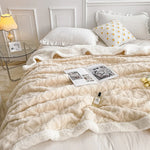 Couverture d'hiver en laine épaisse - Vignette | Couvertures Cosy