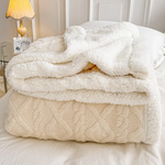 Couverture d'hiver en laine épaisse - Vignette | Couvertures Cosy