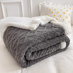 Couverture d'hiver en laine épaisse - Vignette | Couvertures Cosy
