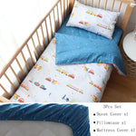 Couverture de Lit 3 pièces en Coton pour Bébé Garçon - Vignette | Couvertures Cosy