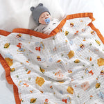 Couverture de bébé en coton à 6 couches - Vignette | Couvertures Cosy