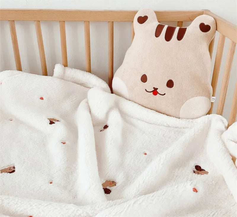 Couverture de bébé en flanelle 7