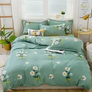 Couverture de couette vert