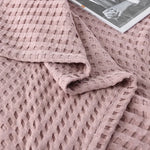 Couverture de lit en coton à carreaux gaufrés d'été - Vignette | Couvertures Cosy