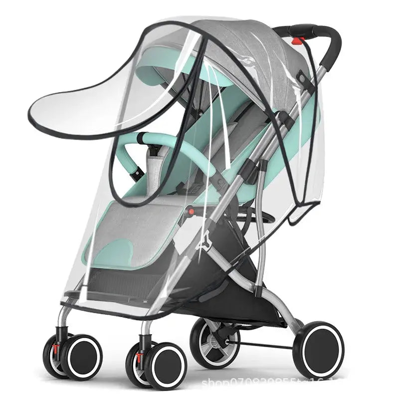 Couverture de poussette pour bébé imperméable 4