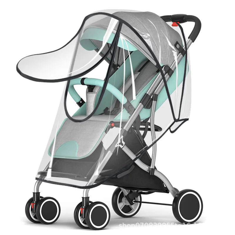 Couverture de poussette pour bébé imperméable 4
