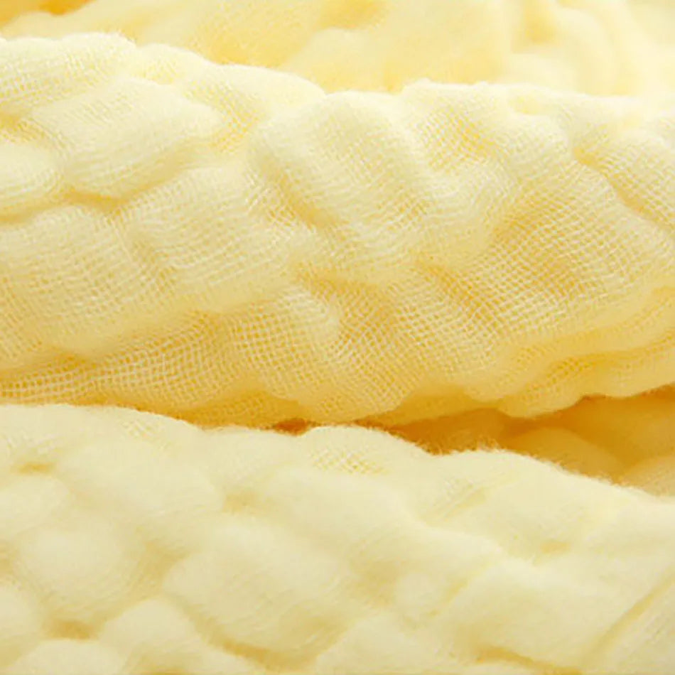 Couverture en Coton pour Bébé jaune 1