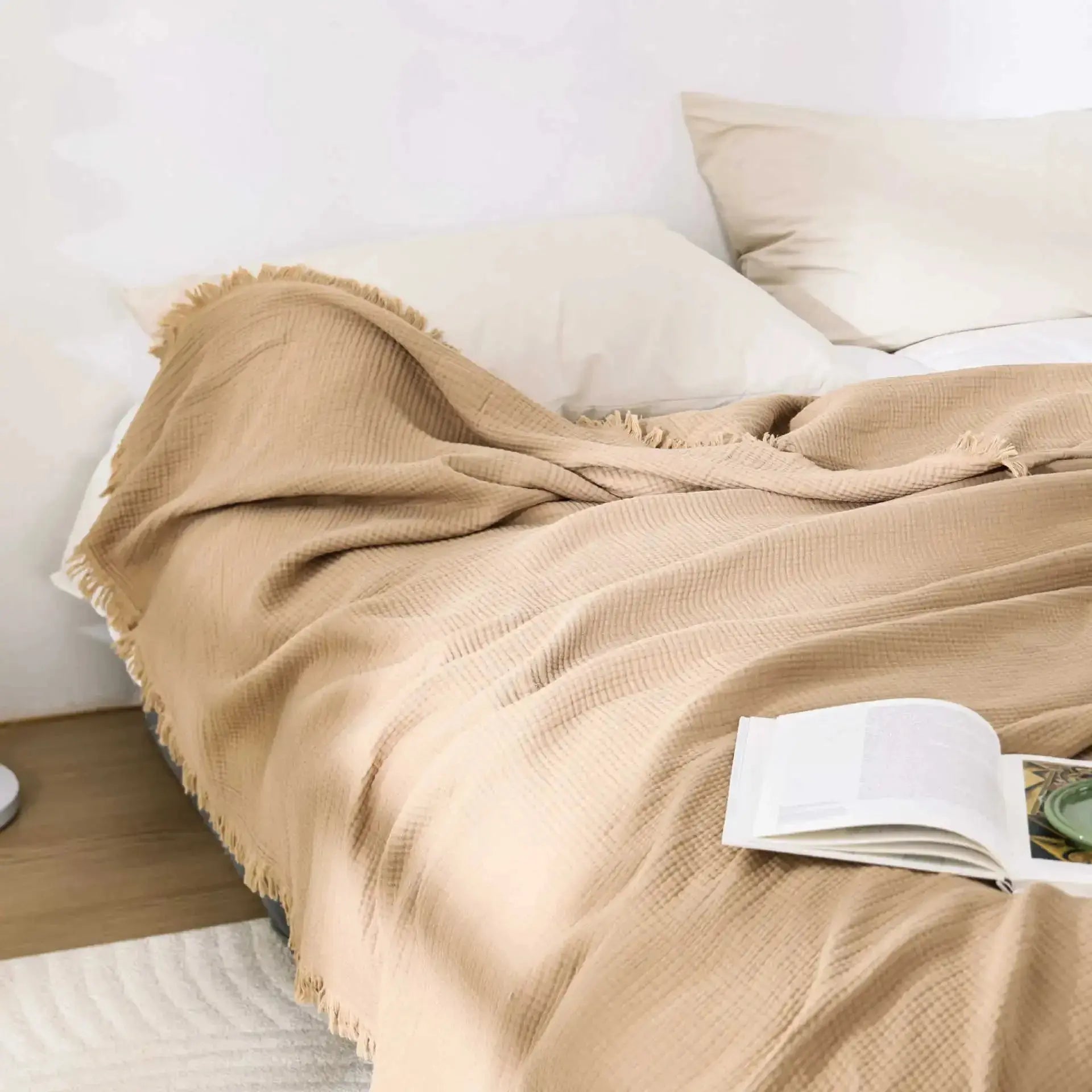 Couverture en coton doux