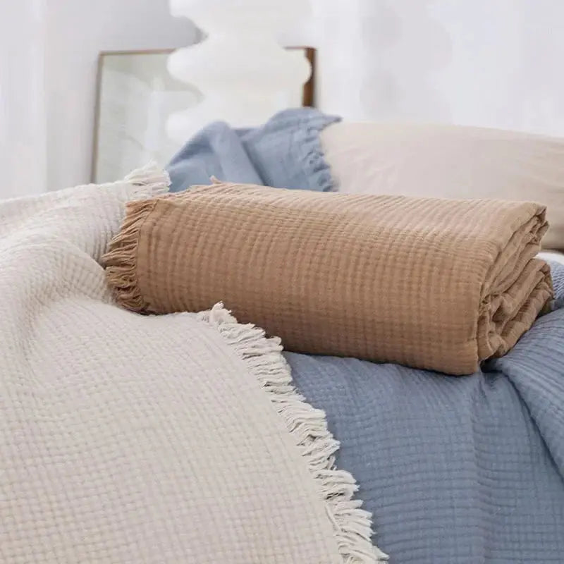 Couverture en coton doux