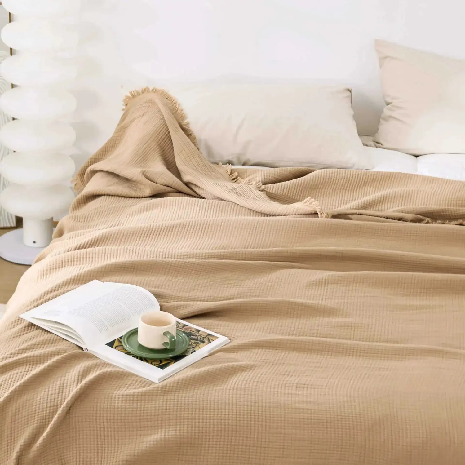 Couverture en coton doux