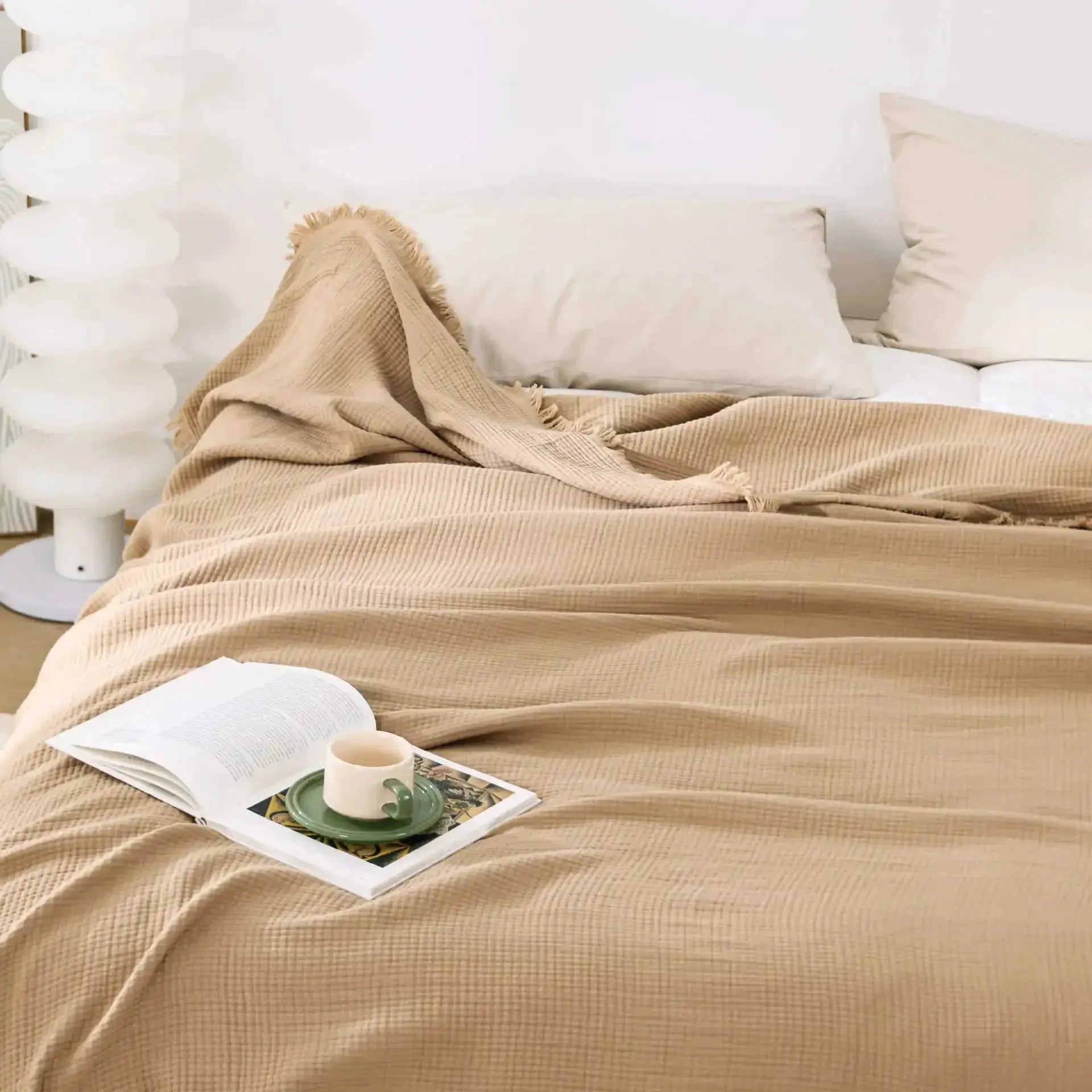 Couverture en coton doux