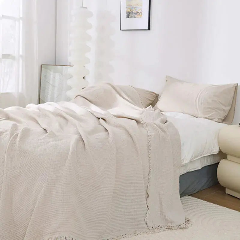 Couverture en coton doux