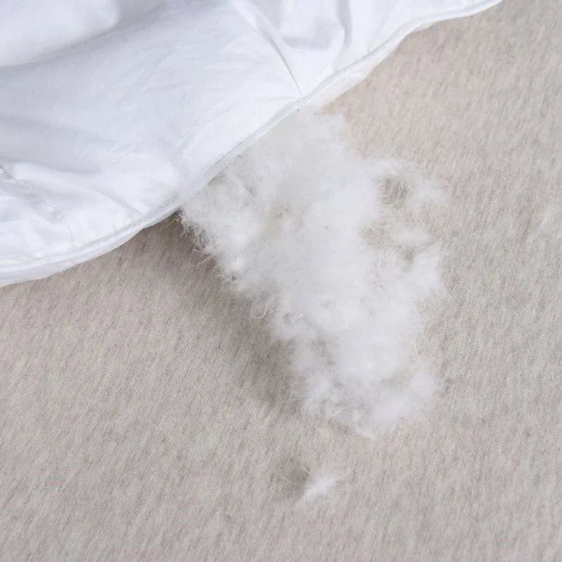 Couverture en duvet d'oie blanc demo